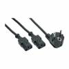 Cable AC Power Y-CORD 1.8m Inline 16653