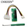 CNKESIN 2017 Male To Female NGFF M2 M.2 to PCI-E 4x 1x Slot Riser Card Adapter PCIE Multiplier For BTC Miner Mining Machine