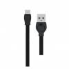 Charging Cable TYPE-C Black 2m VLCP 60600B