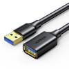 Ugreen USB 3 Cable USB-A male - USB-A female Μαύρο 0.5m (30125)
