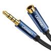 Ugreen TRRS Cable 3.5mm male - 3.5mm female Blue 1.5m (40674)