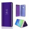 Mirror Clear View Cover Flip for Huawei Y7 (2018) VIOLET (OEM)