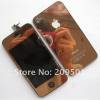 iPhone 4 Μεταλλικό Καφέ Full Kit LCD + Touch Screen + Frame Assembly + Home Button & Back Cover