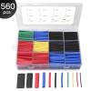 Heat Shrink Tubing 560 Pcs Electric Insulation Tube Heat Shrink Wrap Cable Eventronic