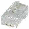 RJ45 connector, 8 pin for CAT 5e (TEL-0080R)