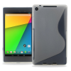 Θήκη Σιλικόνης για το Asus Google Nexus7 FHD 2nd Διάφανη (OEM)