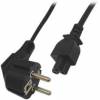 OEM power cable  Mickey Mouse Schuko ΙΕCC5 fem. VDE for Laptops 5m black