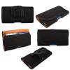 iPhone 3G / 3GS-Leather Flip Case Belt Clip Black (OEM)