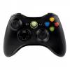 Microsoft Xbox 360 BLACK wireless controller (PRE OWNED)
