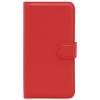 Samsung N910 Galaxy Note 4 Leather Wallet Foldable Case Red