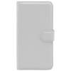 Samsung N910 Galaxy Note 4 Leather Wallet Foldable Case White
