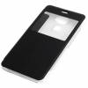 OUKITEL S-View Leather Case with Plastic Back Cover for OUKITEL U7 Pro Black CU7PRO-BK
