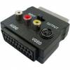 Scart 3XRCA + SVHS + switch adapter SCART 60 (OEM)