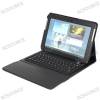 Leather Bluetooth with Keyboard Stand Case for Samsung Galaxy Note 10.1 N8000 N8010  Black (OEM)