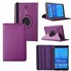 Leather Rotating Case for Samsung Galaxy Tab 4 8 T330 Purple (OEM)