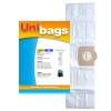 Unibags 620  Vacuum Cleaner Dust Bags Universal FOR BOSCH, MOULINEX, ROWENTA, SIEMENS
