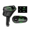 QP0026 - Car Kit MP3 Player FM Transmitter LCD Backlight Display Remote Control USB SD MMC Sloτ (Green)
