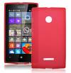 Microsoft Lumia 435 - TPU Gel Case-Red (OEM)
