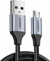 Ugreen Braided USB 2 to micro USB Cable Gray 1m (60146)