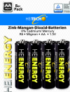 Μπαταρίες HEITECH ENERGY AA 1.5V (8 ΤΕΜΑΧΙΑ)