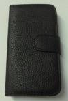 Lenovo A369 - Leather Wallet Case Black (OEM)