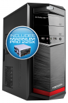 Powerlogic Futura Neo 100XV PC Case with PSU 450W Red FUTURANEO100XVMR