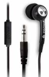 IFROGZ Earpollution Plugz Earbuds with Microphone Black IFPZMB-BKO R3