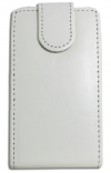 Δερμάτινη Θήκη Flip για Alcatel One Touch T΄POP OT4010D  Λευκή (ΟΕΜ)