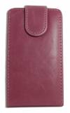 LG G3 S D722 (G3 MINI) - Leather Flip Case Magenta (OEM)