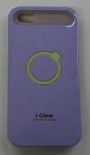 Apple iPhone 5/5S -  Plastic Case Back Cover Phoneadd Ring Purple (OEM)