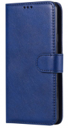 Leather Wallet Case With Silicone Back Cover for Sony Xperia XA1 Ultra DARK Blue (OEM)