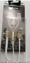 ADAPTER TYPE-C FOR CONTINUOUS CHARGING K MUSIC JACK AUX 3.5M (OEM)