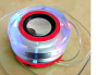 Wireless Portable Crystal Speaker XH-MS48 Red