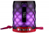 Portable Mini Speaker T&G TG155 Wireless Bluetooth FM Red with light