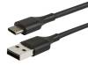 USB 2 Male to USB 3.1 Type C Male Charging & Data Sync Cable - Black (3M) (OEM)