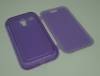 TPU Gel Case With Front Cover for Samsung Galaxy Ace Plus S7500 Purple (OEM)