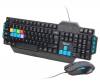 USB Gaming Keyboard with Mouse Set Gembird KBS-UMG-01