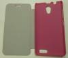 Lenovo Α319 - Leather Case With Back Cover Pink (OEM)