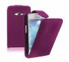 Samsung Galaxy Ace 4 Leather Flip Case Purple (OEM)