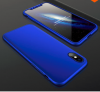 Θήκη Bakeey™ Full Plate 360° για iPhone X + Προστατευτικό Οθόνης Tempered Glass Μπλε