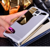 Hard TPU Gel Case Mirror for Samsung Galaxy J5 J510FN (2016) Silver Color (OEM)