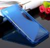Sony Xperia M4 Aqua/M4 Aqua Dual - Tpu Gel S-Line Case Blue (OEM)