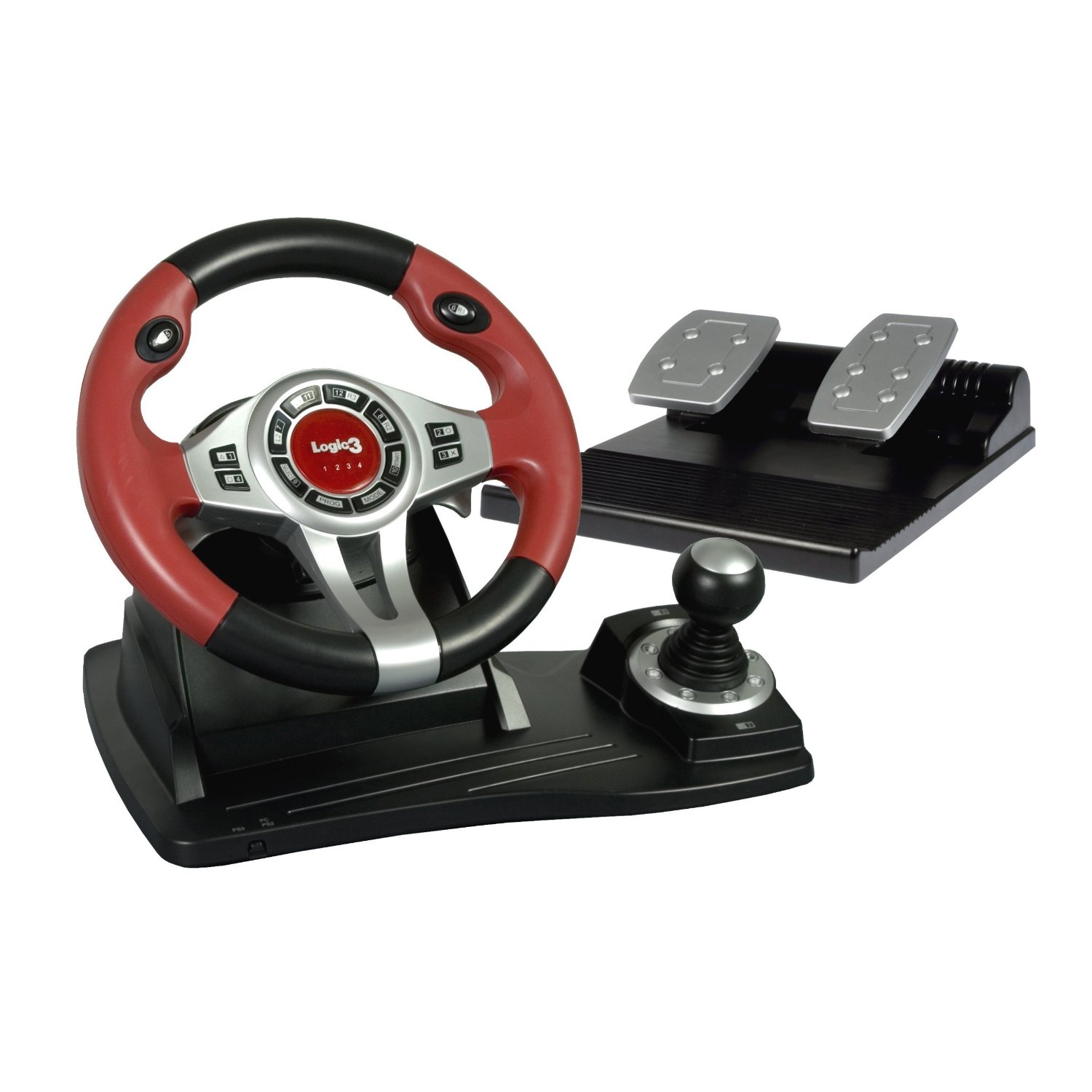 Logitech G27 PC Playstation 2/3 Force Feedback Racing Steering Wheel  Simulator