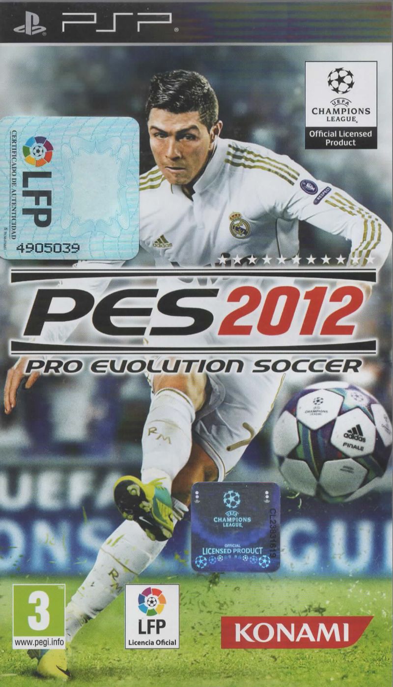 Novas imagens de Pro Evolution Soccer 2012 para PlayStation 2 e PSP